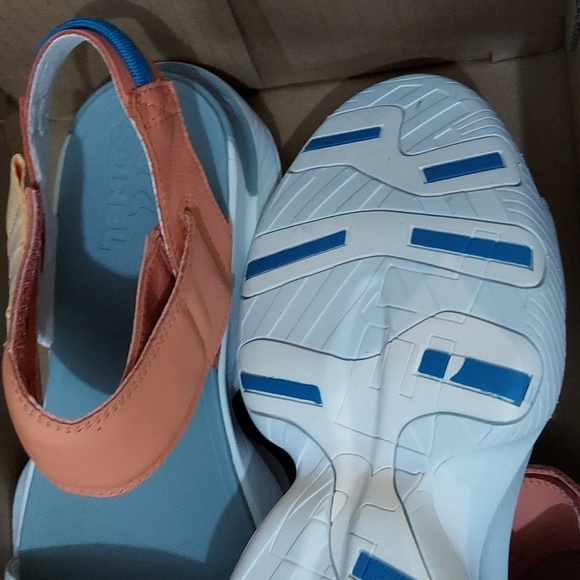 Sorel Women's Explorer Blitz Peach/White 9.5. Used once - Picture 6 of 8